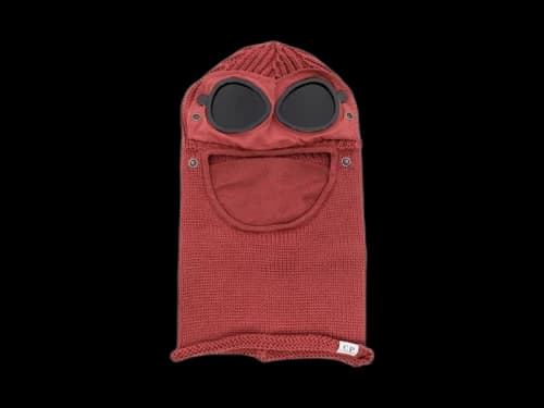 C.P. Company Logo Balaclava Red