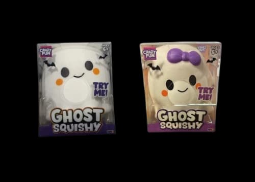 Crazy Fun Ghost Boy and Girl Bundle Squishy Fidget Toys
