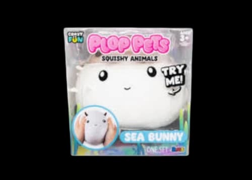 Crazy Fun Plop Pets : Sea Bunny Squishy Fidget Toy