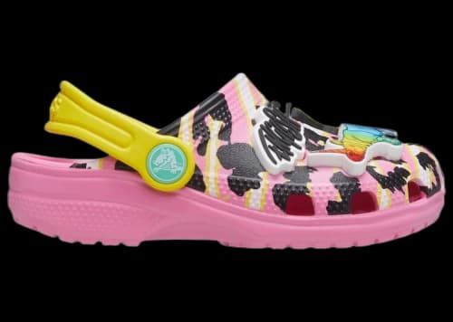 Crocs Classic Clog Ron English Party Animals Cheetah Pink (PS)