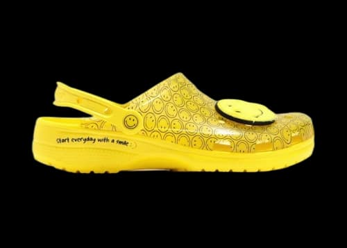 Crocs Classic Clog Translucent Smiley