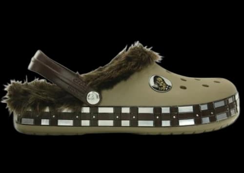 Crocs Classic Lined Clog Star Wars Chewbacca Beige