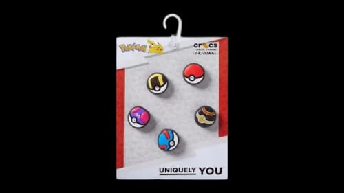Crocs Pokemon Poke Ball 5 Pack Jibbitz
