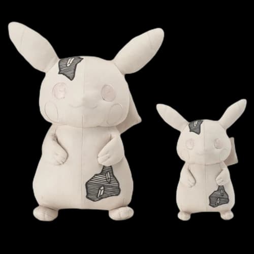 Daniel Arsham x Pokemon Pikachu (Set of 2) Plush Beige