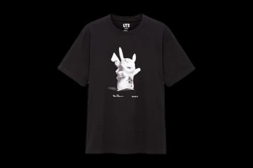 Daniel Arsham x Pokemon x Uniqlo Pikachu Tee (US Mens Sizing) Black