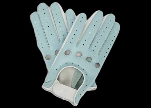 Daniel Arsham x Selfridges Driving Gloves Pale Blue