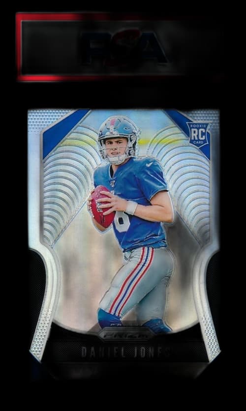 Daniel Jones 2019 Panini Prizm Rookie Silver #302 (PSA or BGS Graded)