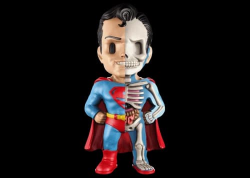 DC Comics Mighty Jaxx XXRAY Golden Age Superman Figure