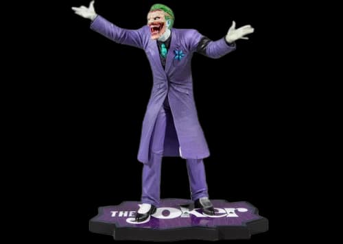 DC Direct The Joker Purple Craze 1/10 Scale Figure Purple