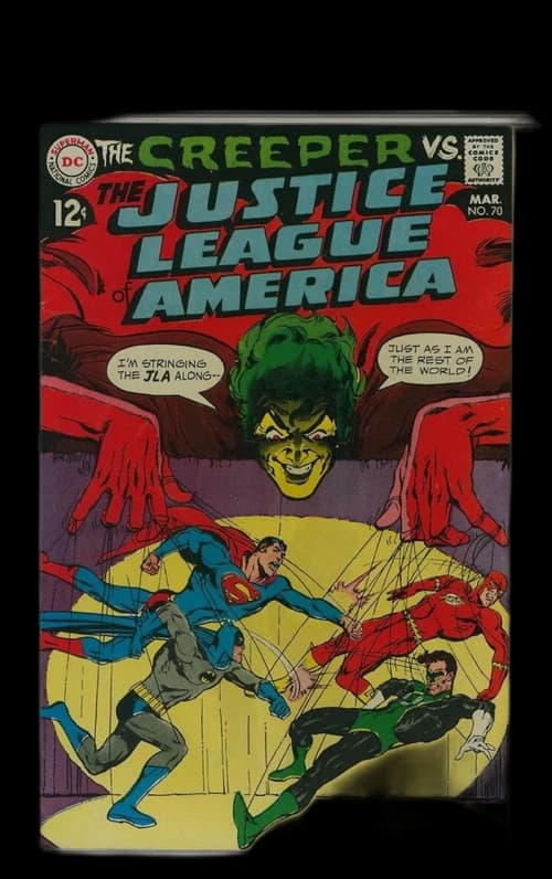 DC Justice League of America #70 (The Creeper vs The Justice League Americaz0 Comic Book CGC Graded