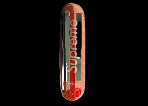 Denial Supreme Gucci Smashup Pill Skateboard Deck Inverse