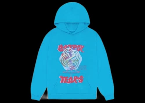 Denim Tears Bstroy Tears Hoodie Blue
