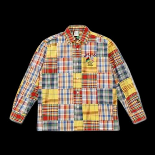 Denim Tears Champion Tears Madras Shirt Multi