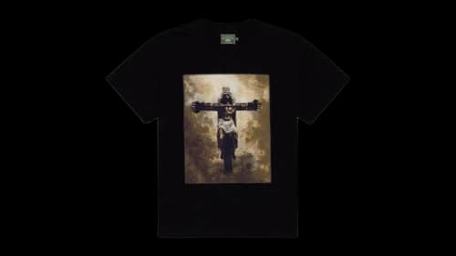 Denim Tears Hardies Tears Buff Jesus Tee Black