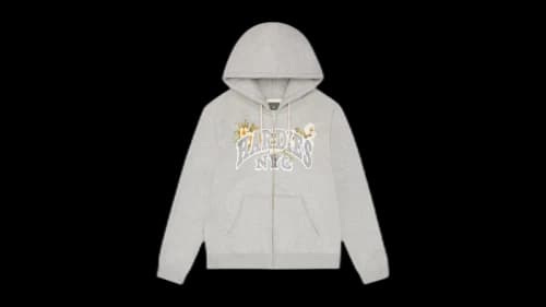 Denim Tears Hardies Tears Zip Hoodie Grey