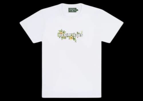Denim Tears Logo Tee White