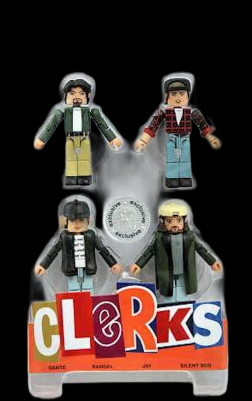 Diamond Select Toys Clerks Clerks Minimates 20th Anniversary Toys 'R Us Exclusive Minifigure (4-Pack)