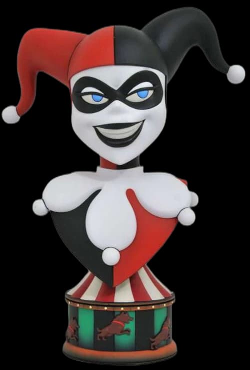 Diamond Select Toys DC Comic Legends in 3D Harley Quinn Half-Scale Bust