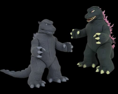 Diamond Select Toys Godzilla Vinimate Godzilla 1954 & Godzilla 1999 Collectible Vinyl Figure (2-Pack)