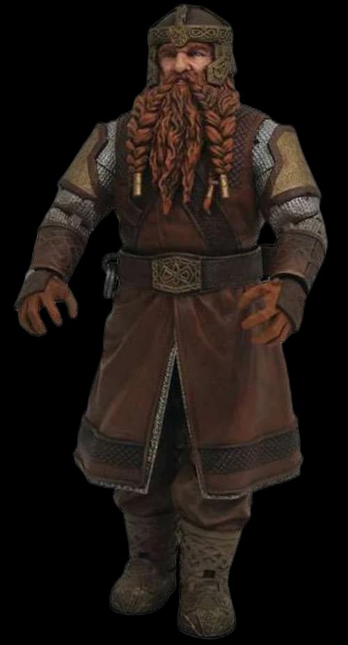 Diamond Select Toys Lord of the Rings Build Sauron Series 1 Gimli Action Figure