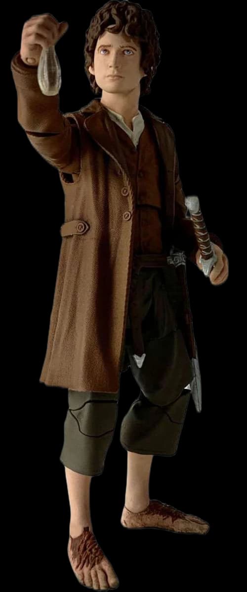Diamond Select Toys Lord of the Rings Build Sauron Series 2 Frodo Baggins Action Figure