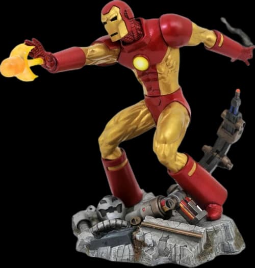 Diamond Select Toys Marvel Gallery Ironman 90's Comic Version PVC Figure Statue
