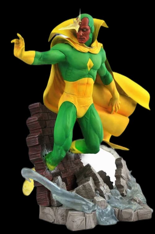 Diamond Select Toys Marvel Gallery Vs. Vision PVC Figure Statue