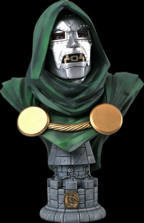 Diamond Select Toys Marvel Legends in 3D Doctor Doom Bust