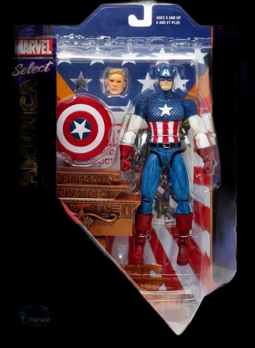 Diamond Select Toys Marvel Select Captain America 2019 Disney Store Exclusive Action Figure
