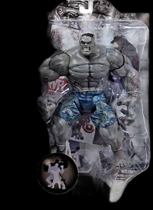 Diamond Select Toys Marvel Select Ultimate Hulk Grey Action Figure