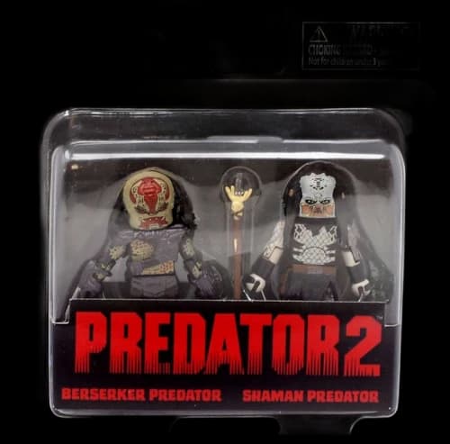Diamond Select Toys Predator Minimates Series 2 Berserker Predator & Shaman Predator Minifigure (2-Pack)