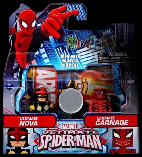 Diamond Select Toys Spider-Man Ultimate Spider-Man Ultimate Nova & Ultimate Carnage Toys 'R Us Exclusive Minifigure (2-Pack)