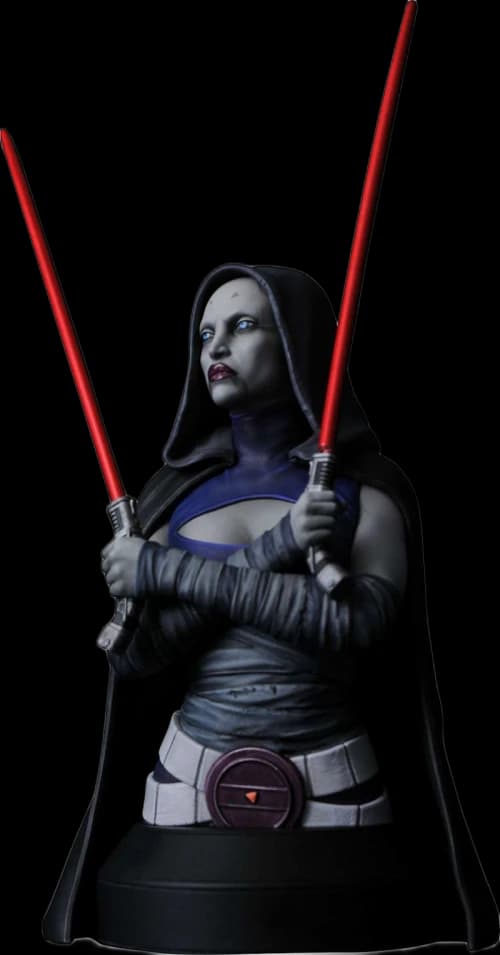 Diamond Select Toys Star Wars Clone Wars Asajj Ventress Bust