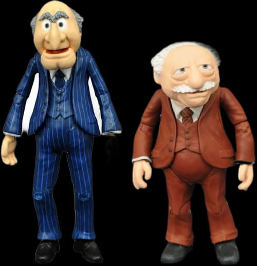 Diamond Select Toys The Muppets Best of Series 2 Waldorf & Statler Action Figure (2-Pack)
