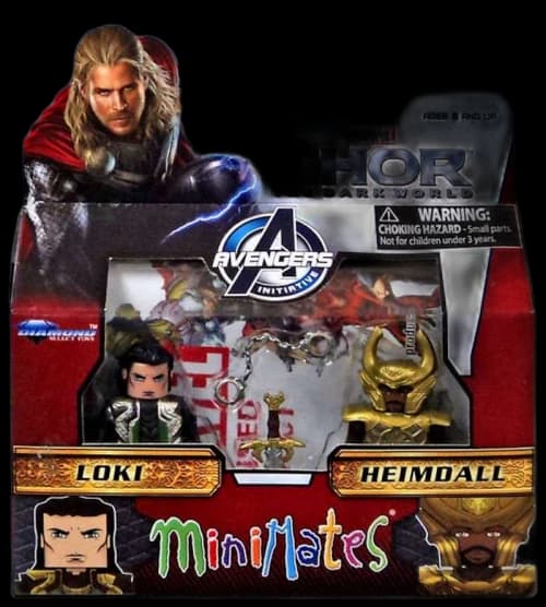 Diamond Select Toys Thor Minimates Series 53 Loki & Heimdall Minifigure (2-Pack)