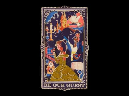 Disney Beauty and the Beast 35th Anniversary D23 Limited Edition Mini Jumbo Pin