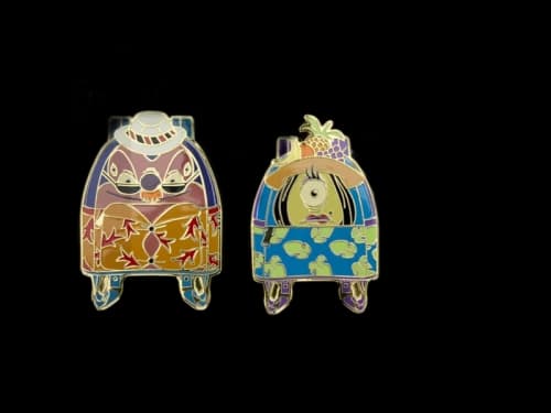 Disney D23 Exclusive Lilo & Stitch Jumba and Pleakley 2-Pack Pin Set