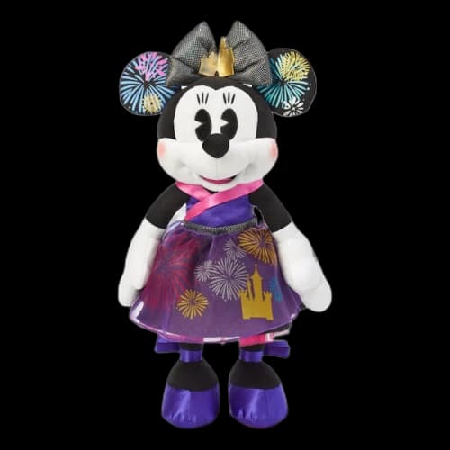Disney Minnie Mouse Main Attraction December Nighttime Fireworks & Castle Finale Plush