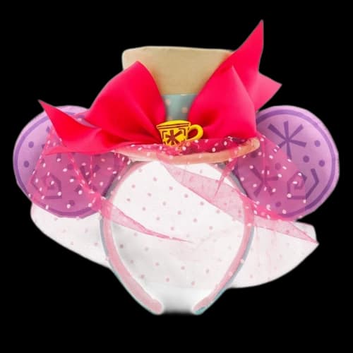 Disney Minnie Mouse Main Attraction March Mad Tea Party Ear Headband