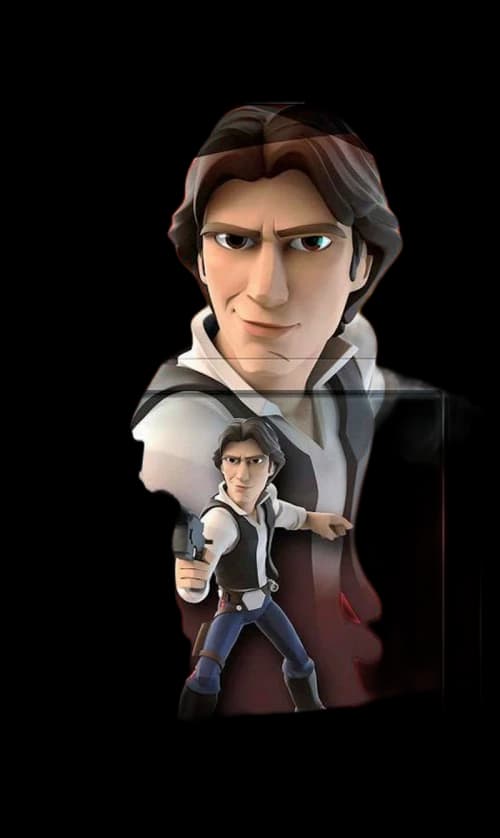 Disney Star Wars 3.0 Originals Han Solo Game Figure