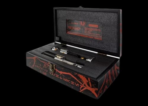 Disney Star Wars Anakin Skywalker and Obi-Wan Kenobi Battle of the Heroes Legacy Lightsaber Set