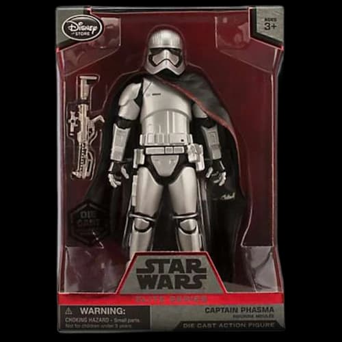 Disney Star Wars Elite Captain Phasma Disney Store Exclusive Diecast Figure