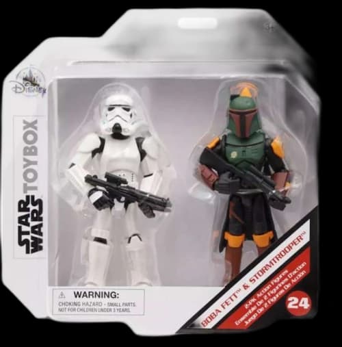 Disney Star Wars Toybox Boba Fett & Stormtrooper Disney Store Exclusive Action Figure (2-Pack)