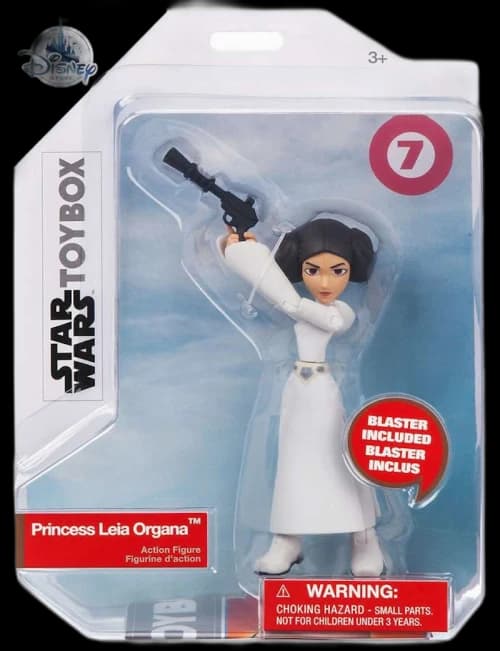 Disney Star Wars Toybox Princess Leia Organa Disney Store Exclusive Action Figure