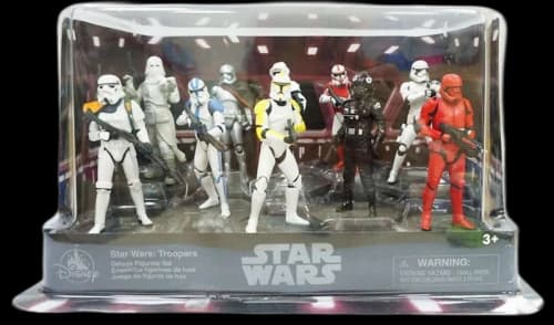 Disney Star Wars Troopers Disney Store Exclusive PVC Deluxe Play Set Figure (10-Pack)
