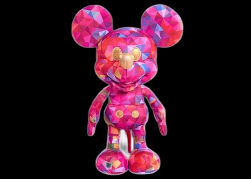 Disney Year Of the Mouse Mickey Mouse Kaleidoscope of Color Plush