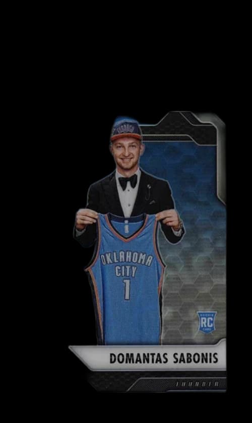 Domantas Sabonis 2016 Panini Prizm Rookie Silver #255 (PSA or BGS Graded)