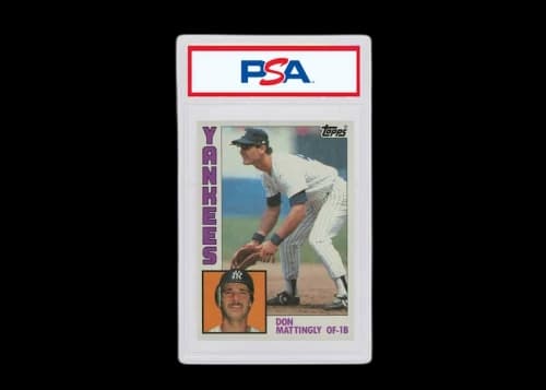 Don Mattingly 1984 Topps Rookie #8 (PSA or BGS Graded)