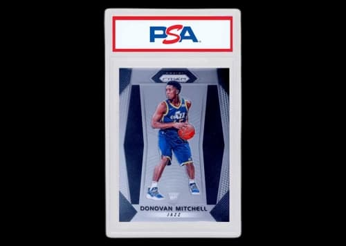 Donovan Mitchell 2017 Panini Prizm Rookie #117 (PSA or BGS Graded)
