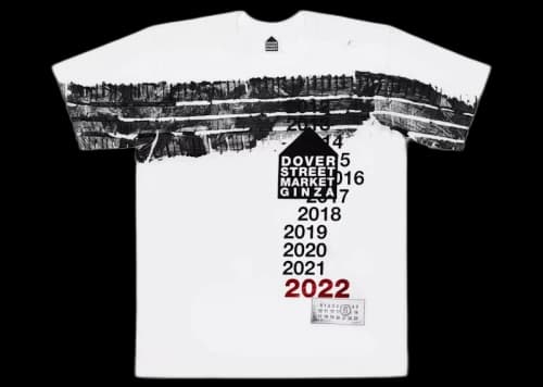 Dover Street Market Ginza x Maison Margiela 10th Anniversary Tee White